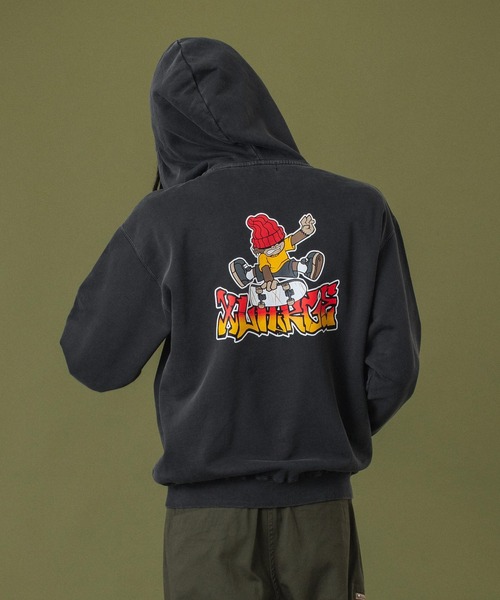 セール】PIGMENTDYE INDY GRAB ZIP HOODED SWEAT SHIRT（パーカー