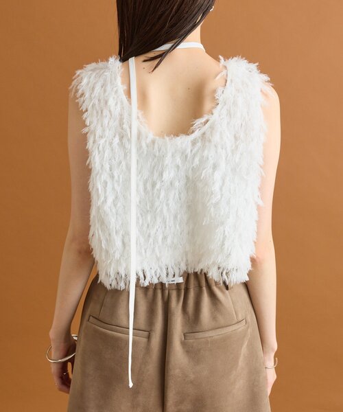 mystic（ミスティック）の「シュガーベスト（ベスト・レディース・オフホワイト/グレー/ベージュ・FREE）」の14枚目の写真