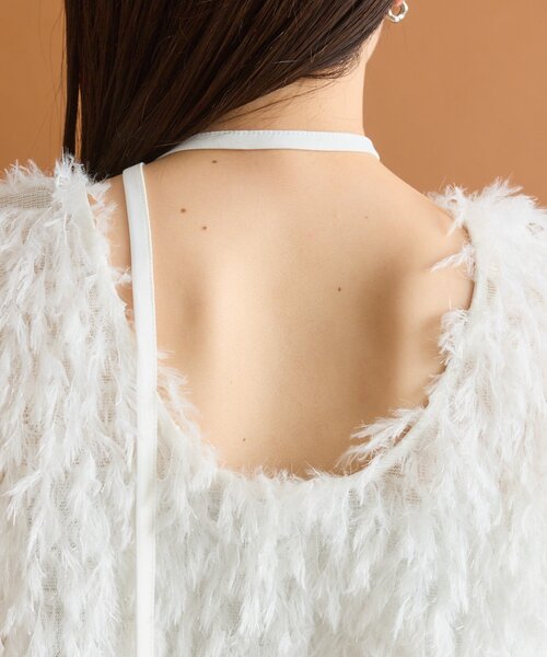 mystic（ミスティック）の「シュガーベスト（ベスト・レディース・オフホワイト/グレー/ベージュ・FREE）」の15枚目の写真