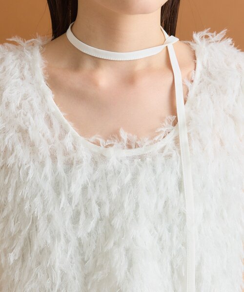 mystic（ミスティック）の「シュガーベスト（ベスト・レディース・オフホワイト/グレー/ベージュ・FREE）」の16枚目の写真