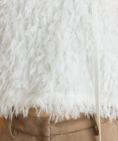 mystic（ミスティック）の「シュガーベスト（ベスト・レディース・オフホワイト/グレー/ベージュ・FREE）」の18枚目の写真