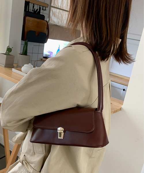 M2SUQARED(エムツースクエア)の「【M2SUQARED/エムツースクエア】スクエアミニバッグ ハンド/ショルダー(ハンドバッグ・レディース・ダークブラウン/ブラウン/Black/Beige・FREE)」の9枚目の写真