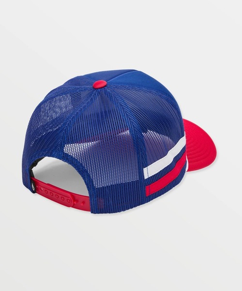 VOLCOM（ボルコム）の「【VOLCOM/ボルコム】 Froth Trucker /ロゴメッシュキャップ（帽子）（キャップ・メンズ・ブルー系その他・FREE）」の2枚目の写真