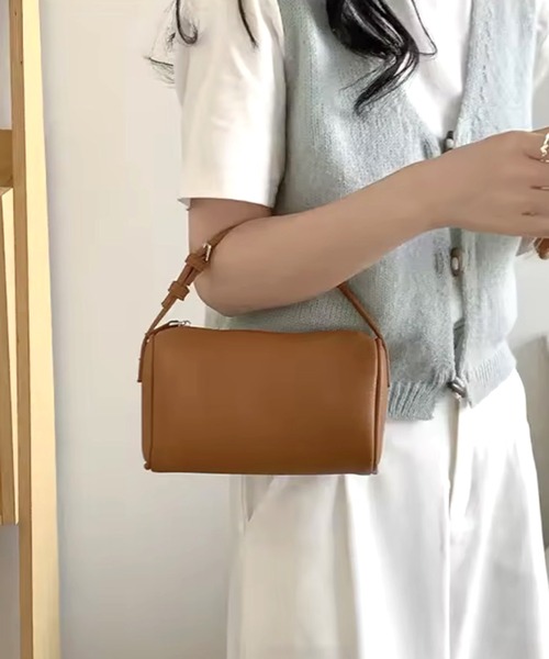 ammy.(エイミードット)の「【 ammy. / エイミードット 】 2way ソフト ミニ ショルダーバッグ / ハンドバッグ(ショルダーバッグ・レディース・ホワイト/ブラウン/ブラック/ベージュ/ライトイエロー・FREE)」の14枚目の写真