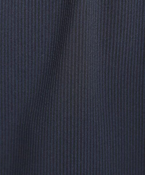 SHOO・LA・RUE(シューラルー)の「【S-LL/ひんやり/体型カバー】サッカーストライプ Aラインチュニックブラウス(チュニック・レディース・ブルー系その他4/ネイビー系2/グリーン系3/ピンク系その他・01/02/03/04)」の8枚目の写真