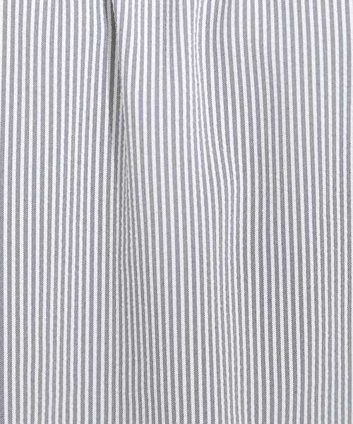 SHOO・LA・RUE(シューラルー)の「【S-LL/ひんやり/体型カバー】サッカーストライプ Aラインチュニックブラウス(チュニック・レディース・ブルー系その他4/ネイビー系2/グリーン系3/ピンク系その他・01/02/03/04)」の12枚目の写真