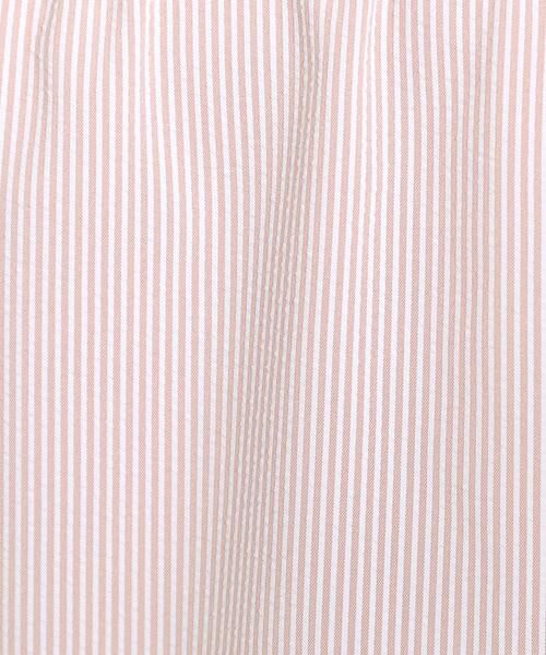 SHOO・LA・RUE(シューラルー)の「【S-LL/ひんやり/体型カバー】サッカーストライプ Aラインチュニックブラウス(チュニック・レディース・ブルー系その他4/ネイビー系2/グリーン系3/ピンク系その他・01/02/03/04)」の16枚目の写真