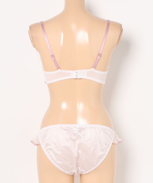 northerly（ノーザリー）の「【WEB限定】ガーデンアーチブーケブラジャー＆ショーツセット【ソフトワイヤー】（ブラ&ショーツ・レディース・オフホワイト/ピンク/サックスブルー・E70/D70/C70/E65/D65/C65/B65/E75/D75/C75/B75/F70/B70/F65/F75）」の19枚目の写真