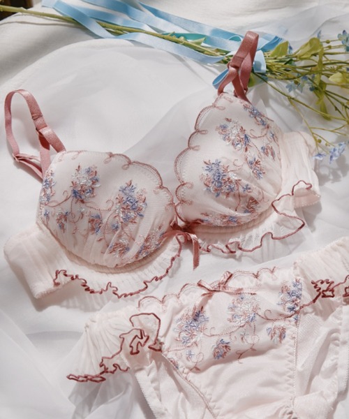 セール】【WEB限定】ガーデンアーチブーケブラジャー＆ショーツセット