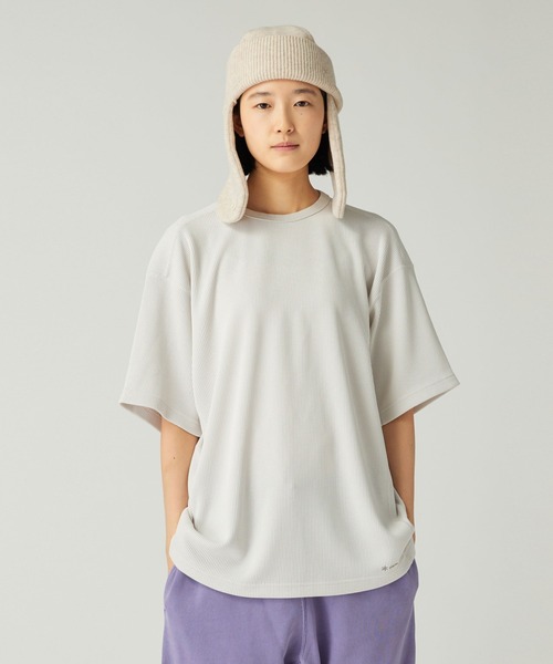 Snow Peak（スノーピーク）の「Snow Peak / Dry Thermal T-Shirt  ドライサーマルTシャツ（Tシャツ/カットソー・メンズ・パープル/ブラック/チャコール/ホワイト・M/L/XL/S）」の2枚目の写真