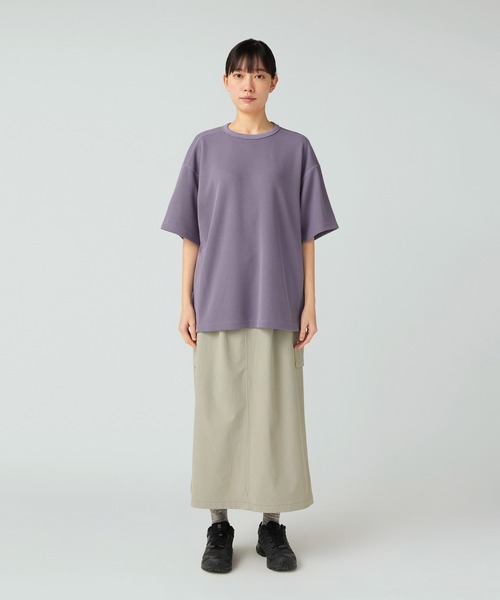 Snow Peak（スノーピーク）の「Snow Peak / Dry Thermal T-Shirt  ドライサーマルTシャツ（Tシャツ/カットソー・メンズ・パープル/ブラック/チャコール/ホワイト・M/L/XL/S）」の21枚目の写真