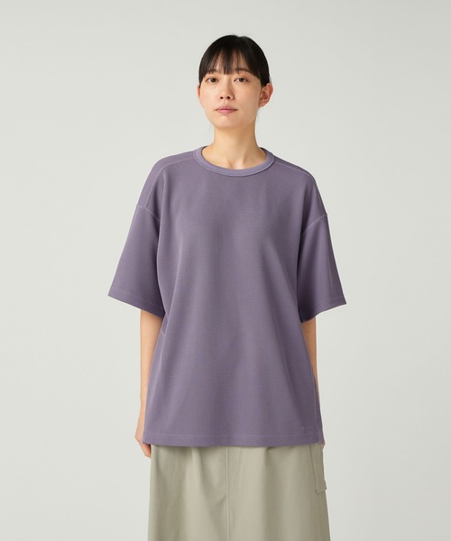 Snow Peak（スノーピーク）の「Snow Peak / Dry Thermal T-Shirt  ドライサーマルTシャツ（Tシャツ/カットソー・メンズ・パープル/ブラック/チャコール/ホワイト・M/L/XL/S）」の22枚目の写真