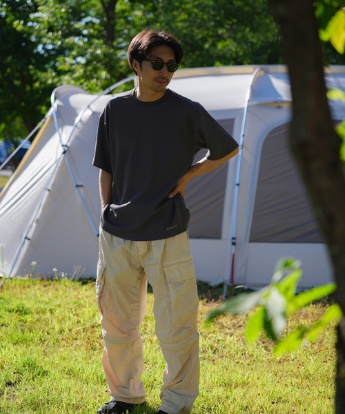 Snow Peak（スノーピーク）の「Snow Peak / Dry Thermal T-Shirt  ドライサーマルTシャツ（Tシャツ/カットソー・メンズ・パープル/ブラック/チャコール/ホワイト・M/L/XL/S）」の8枚目の写真