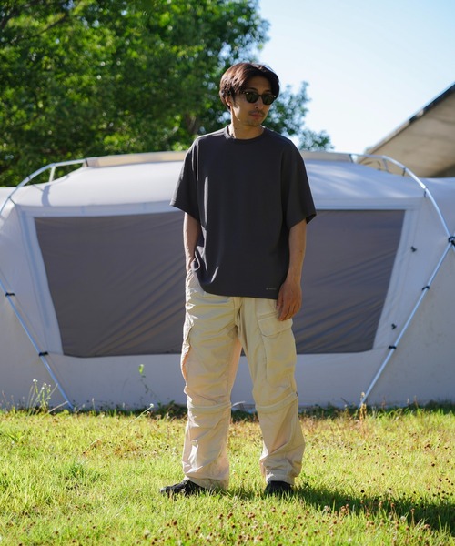 Snow Peak（スノーピーク）の「Snow Peak / Dry Thermal T-Shirt  ドライサーマルTシャツ（Tシャツ/カットソー・メンズ・パープル/ブラック/チャコール/ホワイト・M/L/XL/S）」の5枚目の写真