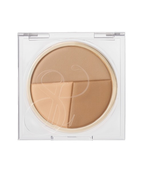 SELVE（セルブ）の「フォギーシェーディングパレット（ハイライト/シェーディング・レディース・01クールトーン/02ウォームトーン・FREE）」の2枚目の写真