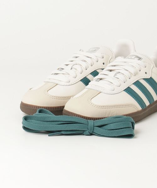 adidas(アディダス)の「adidas/アディダス サンバ OG / Samba OG(スニーカー・レディース・グリーン/ベージュ/グレイッシュベージュ・28cm/27cm/26cm/24.5cm/24cm/23cm/24.5㎝)」の6枚目の写真