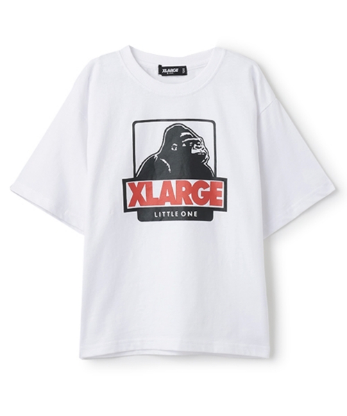 XLARGE KIDS（エクストララージキッズ）の「OG半袖Tシャツ（Tシャツ/カットソー・キッズ・パープル/ブラウン/ブラック/ホワイト・80ｃｍ/90cm/140cm/100cm/110cm/120cm/130cm）」の2枚目の写真