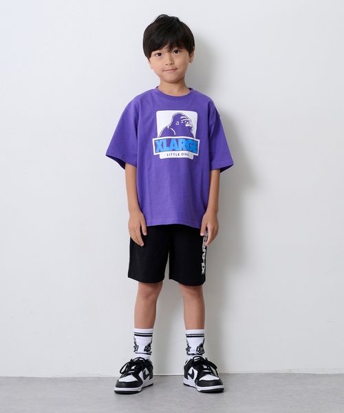 XLARGE KIDS（エクストララージキッズ）の「OG半袖Tシャツ（Tシャツ/カットソー・キッズ・パープル/ブラウン/ブラック/ホワイト・80ｃｍ/90cm/140cm/100cm/110cm/120cm/130cm）」の15枚目の写真