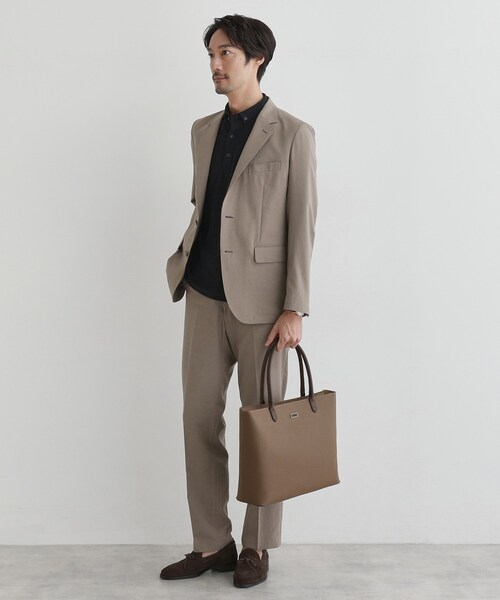 TAKEO KIKUCHI（タケオキクチ）の「マイクロファイバートートM（トートバッグ・メンズ・ブラウン系その他/ブラック/ベージュ・00）」の21枚目の写真