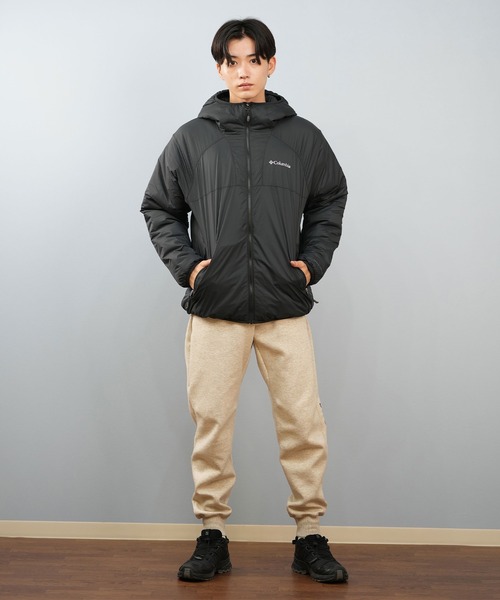 Columbia（コロンビア）の「columbia/コロンビア HOPE PINES FOREST II JACK ジャケット 中綿 軽量 反射熱 撥水 XE5659（マウンテンパーカー・メンズ・ブルーグリーン/ブラック/グレー・L/S/XL/M）」の7枚目の写真