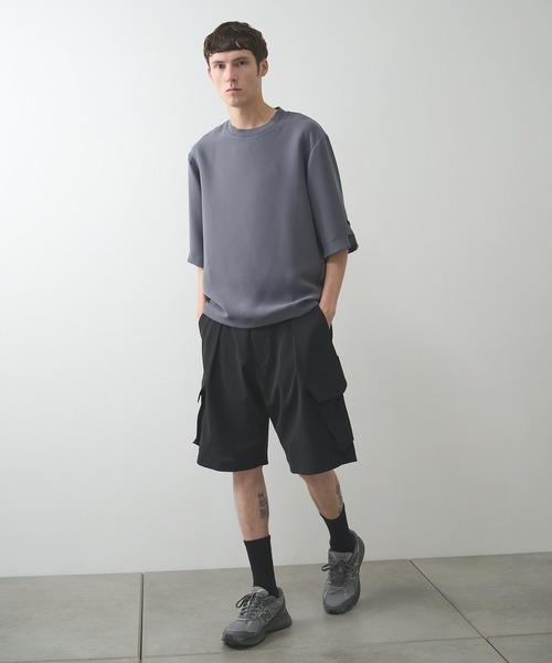 N.HOOLYWOOD(N.ハリウッド)の「【N.HOOLYWOOD】〈別注〉2255-CP60-003 CARGO SHORTS(その他パンツ・メンズ・ブラック/ダークグレー・36/38)」の6枚目の写真
