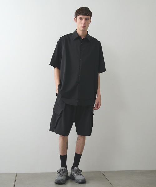 N.HOOLYWOOD(N.ハリウッド)の「【N.HOOLYWOOD】〈別注〉2255-CP60-003 CARGO SHORTS(その他パンツ・メンズ・ブラック/ダークグレー・36/38)」の7枚目の写真