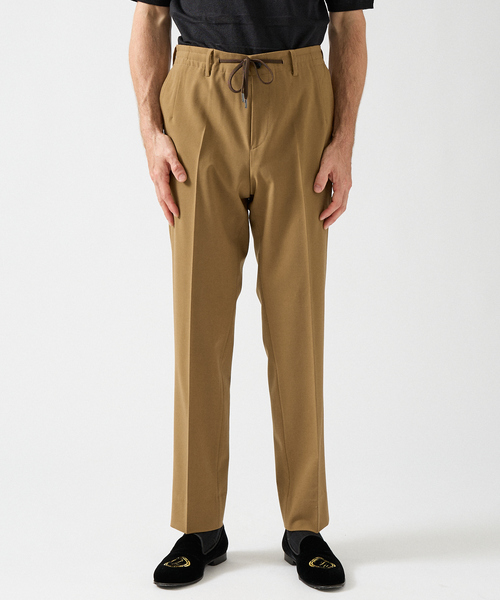 DESIGNWORKS（デザインワークス）の「【セットアップ対応】ハイパーストレッチ イージースラックス / 防シワ / ウォッシャブル（スラックス・メンズ・ネイビー/キャメル・44/46/48/50）」の4枚目の写真