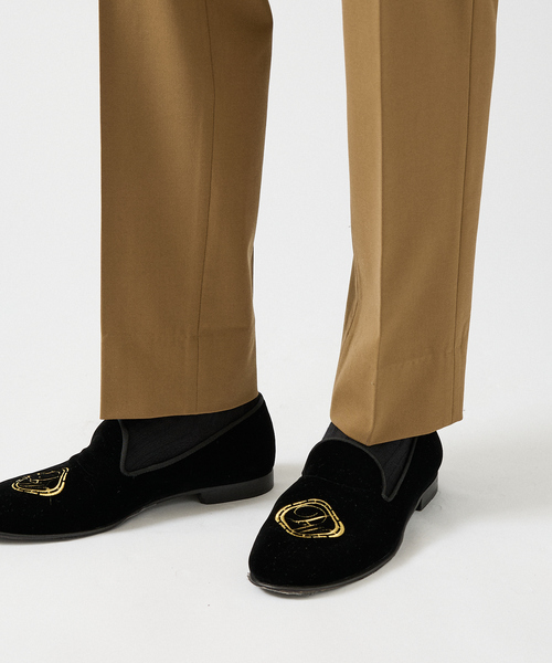 DESIGNWORKS（デザインワークス）の「【セットアップ対応】ハイパーストレッチ イージースラックス / 防シワ / ウォッシャブル（スラックス・メンズ・ネイビー/キャメル・44/46/48/50）」の12枚目の写真