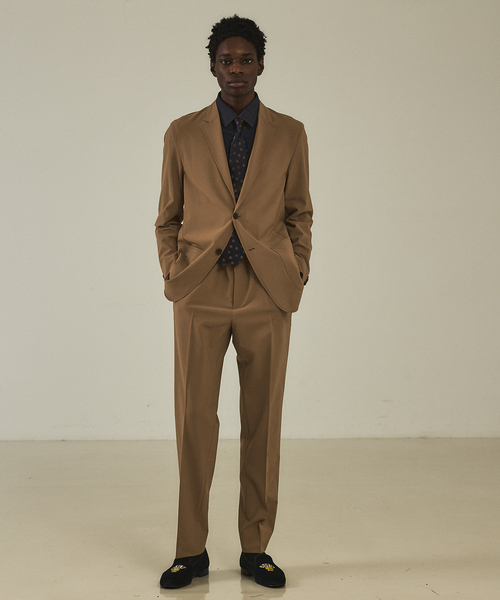 DESIGNWORKS（デザインワークス）の「【セットアップ対応】ハイパーストレッチ イージースラックス / 防シワ / ウォッシャブル（スラックス・メンズ・ネイビー/キャメル・44/46/48/50）」の15枚目の写真