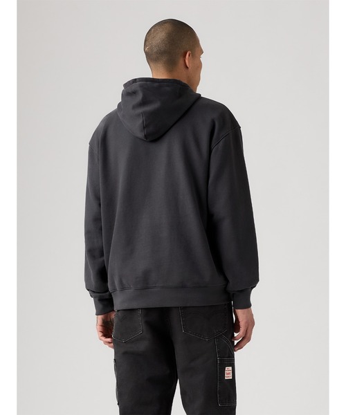 Levi's（リーバイス）の「Levi's/リーバイス WORKWEAR ジップパーカー（パーカー・メンズ・ブラック・S/M/L/XL）」の2枚目の写真