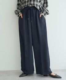 Tibi ネイビー　サテンワークパンツ サイズ00 S-M Tibi ネイビーサテンワークパンツ サイズ00 S-M
