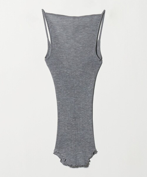 EMMEL REFINES（エメルリファインズ）の「＜SEAMLESS BASIC.＞ Fresco/ キャミソール＜ Select by EMMEL REFINES ＞（キャミソール・レディース・グレー系/ネイビー/ブラック・FREE）」の2枚目の写真