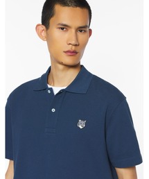Maison Kitsune ポロシャツ　ブルー MAISON KITSUNE Parisien メゾンキツネ ポロシャツ ブルー