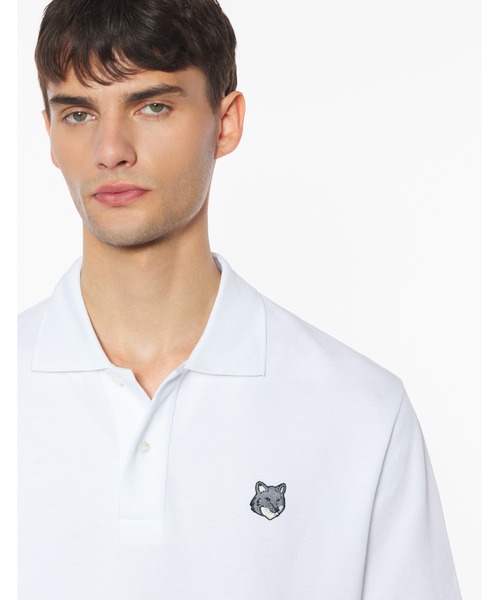 Maison Kitsune メゾンキツネ コンフォートポロ FOX HEAD COMFORT POLO（ポロシャツ）｜Maison Kitsune（メゾン