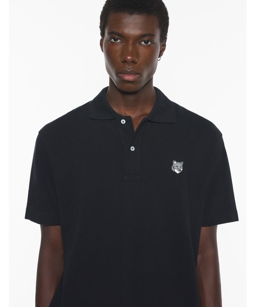 MAISON KITSUNE メゾンキツネ フォックスヘッド コンフォート ポロ セール】FOX HEAD COMFORT POLO（ポロシャツ）｜Maison Kitsune