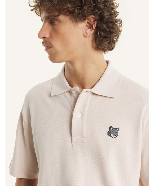 MAISON KITSUNE メゾンキツネ　ポロシャツ MAISON KITSUNE（メゾン キツネ） ポロシャツ メンズ 無地 FOX HEAD