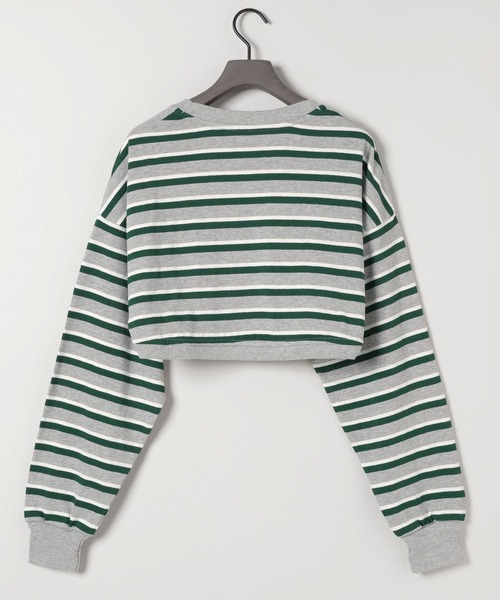 カーディガン 「eL」Border Bolero Cardigan/581140 レディース eL】Border Bolero Cardigan/581140（カーディガン/ボレロ）｜eL