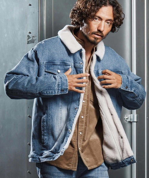 DIESEL  ボアデニムジャケット topism_ds-jkt-74-topism