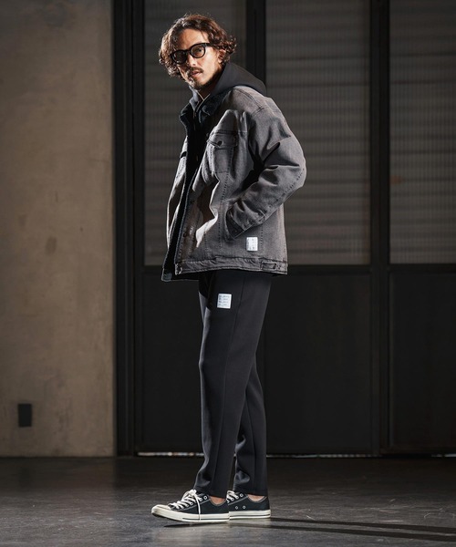 wjk reluxe(ダブルジェーケーリラックス)の「mj10962-used like boa denim jacket ボアデニムジャケット(WR25W-16)(デニムジャケット・メンズ・インディゴブルー/ライトインディゴブルー/ブラック系その他・L/M/S)」の7枚目の写真