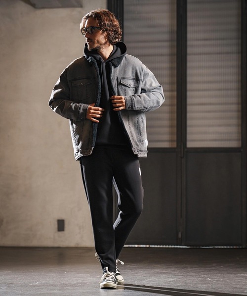 wjk reluxe(ダブルジェーケーリラックス)の「mj10962-used like boa denim jacket ボアデニムジャケット(WR25W-16)(デニムジャケット・メンズ・インディゴブルー/ライトインディゴブルー/ブラック系その他・L/M/S)」の8枚目の写真
