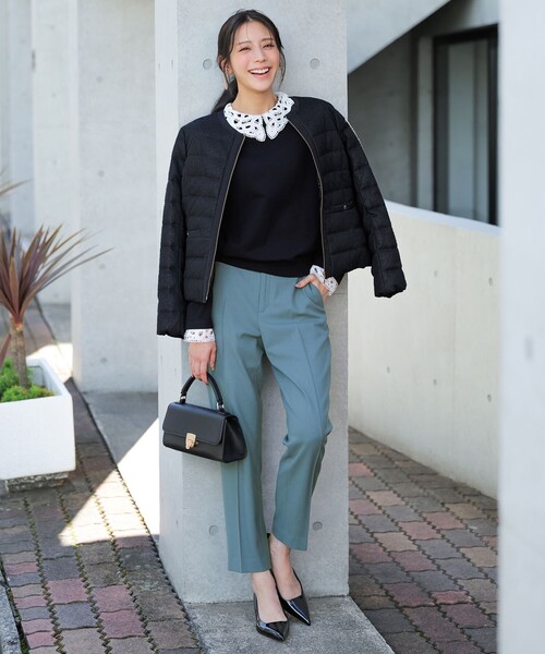 ANY SIS（エニィスィス）の「レース襟 ニット（ニット/セーター・レディース・ブラック系/ネイビー系・MEDIUM）」の19枚目の写真