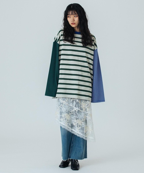 ROSE BUD(ローズバッド)の「(CREOLME)EMBROIDERY SHEER SKIRT(スカート・レディース・ホワイト・ONE SIZE)」の16枚目の写真