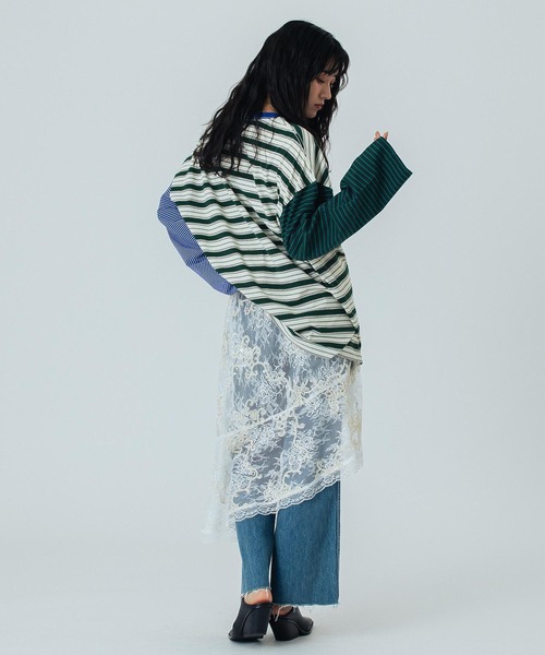 ROSE BUD(ローズバッド)の「(CREOLME)EMBROIDERY SHEER SKIRT(スカート・レディース・ホワイト・ONE SIZE)」の20枚目の写真