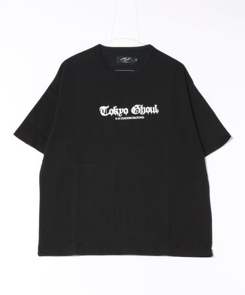 Revo.（レボ）の「『東京喰種 トーキョーグール』×『P.N UNDERGROUND ピー エヌ アンダーグラウンド』コラボ / バックプリント ダメージ加工 Tシャツ（Tシャツ/カットソー・レディース・ホワイト/ブラック/グレー系・M/L/44/46）」の21枚目の写真