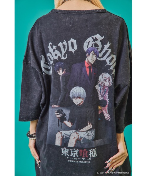 東京喰種　トーキョーグール　tシャツ　フェード　漫画タグ　temraw 東京喰種 トーキョーグール tシャツ フェード 漫画タグ temraw