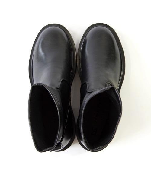 FABIO RUSCONI（ファビオルスコーニ）の「FABIO RUSCONI （ファビオ ルスコーニ） / ストレッチブーツ 2606 ミドルブーツ 厚底 トラックソール（ブーツ・レディース・ブラック・36/37/38/39）」の8枚目の写真