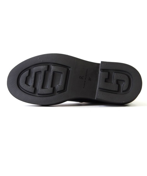 FABIO RUSCONI（ファビオルスコーニ）の「FABIO RUSCONI （ファビオ ルスコーニ） / ストレッチブーツ 2606 ミドルブーツ 厚底 トラックソール（ブーツ・レディース・ブラック・36/37/38/39）」の12枚目の写真