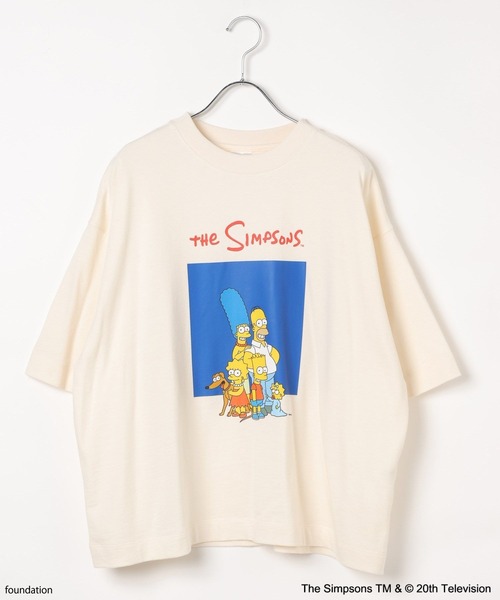 The Simpsons(ザ・シンプソンズ)の「【The Simpsons/BAYFLOW】ハーフスリーブスウェット(スウェット・レディース・チャコール/オフホワイト/ブルーグリーン・FREE)」の14枚目の写真