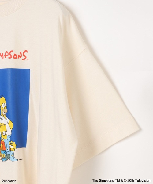 The Simpsons(ザ・シンプソンズ)の「【The Simpsons/BAYFLOW】ハーフスリーブスウェット(スウェット・レディース・チャコール/オフホワイト/ブルーグリーン・FREE)」の19枚目の写真