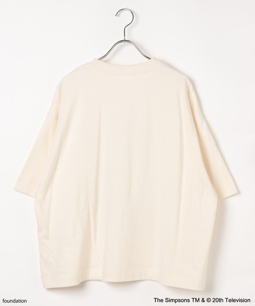 The Simpsons(ザ・シンプソンズ)の「【The Simpsons/BAYFLOW】ハーフスリーブスウェット(スウェット・レディース・チャコール/オフホワイト/ブルーグリーン・FREE)」の20枚目の写真